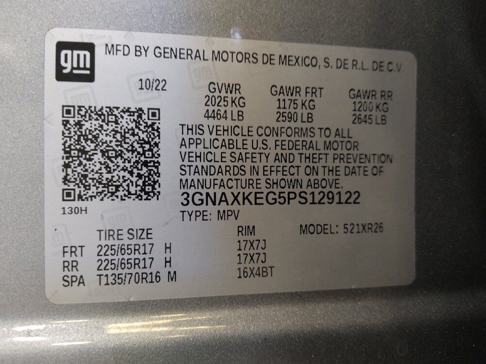 2023 Chevrolet Equinox in West Palm Beach, FL 33409 - 18113821 33