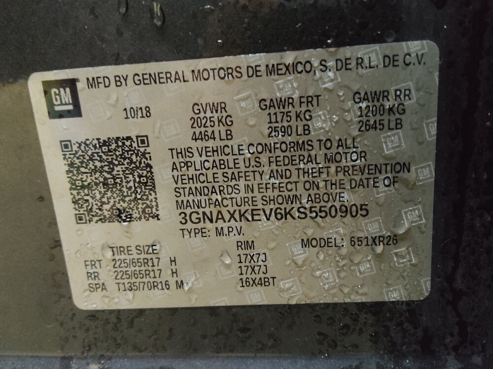 2019 Chevrolet Equinox in Greenville, NC 27834 - 18113836 33