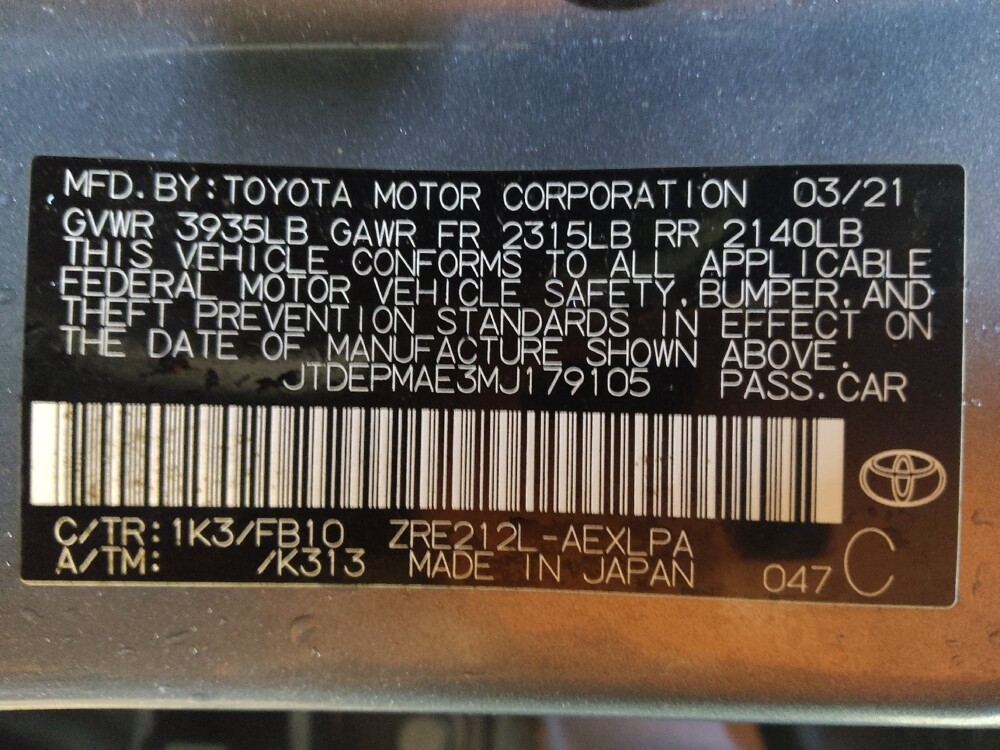 2021 Toyota Corolla in Charlotte, NC 28273 - 18113852 33