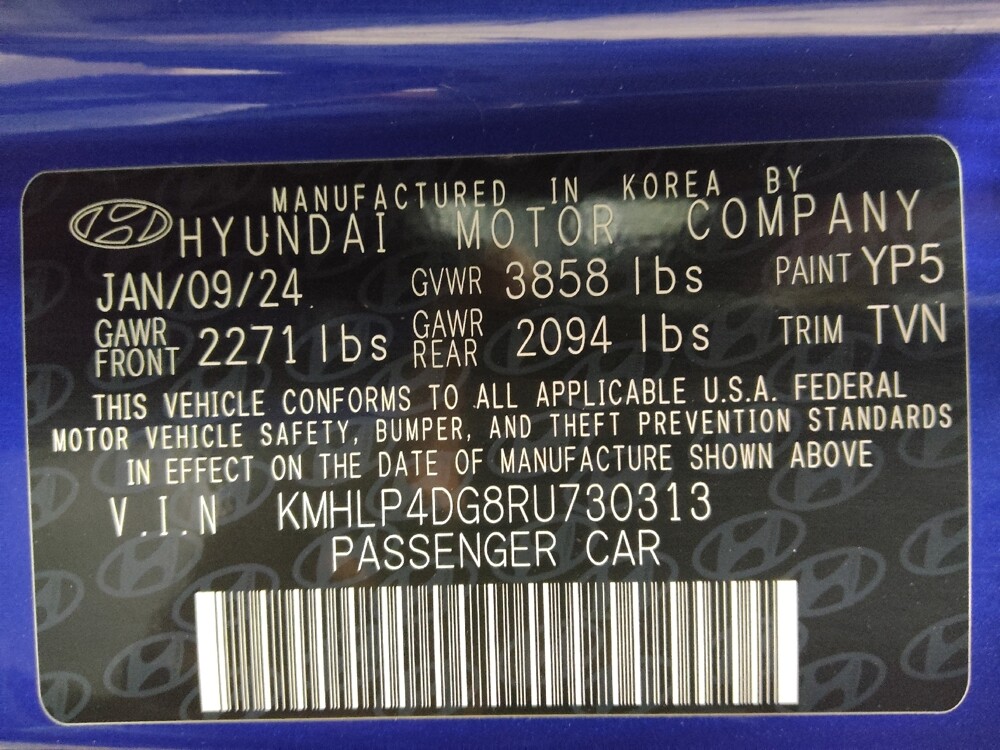 2024 Hyundai Elantra in Greenville, SC 29607 - 18113854 33