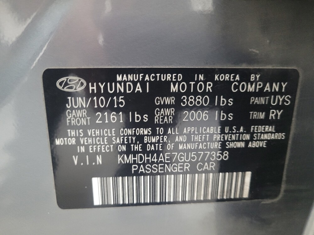 2016 Hyundai Elantra in Madison, TN 37115 - 18113864 33