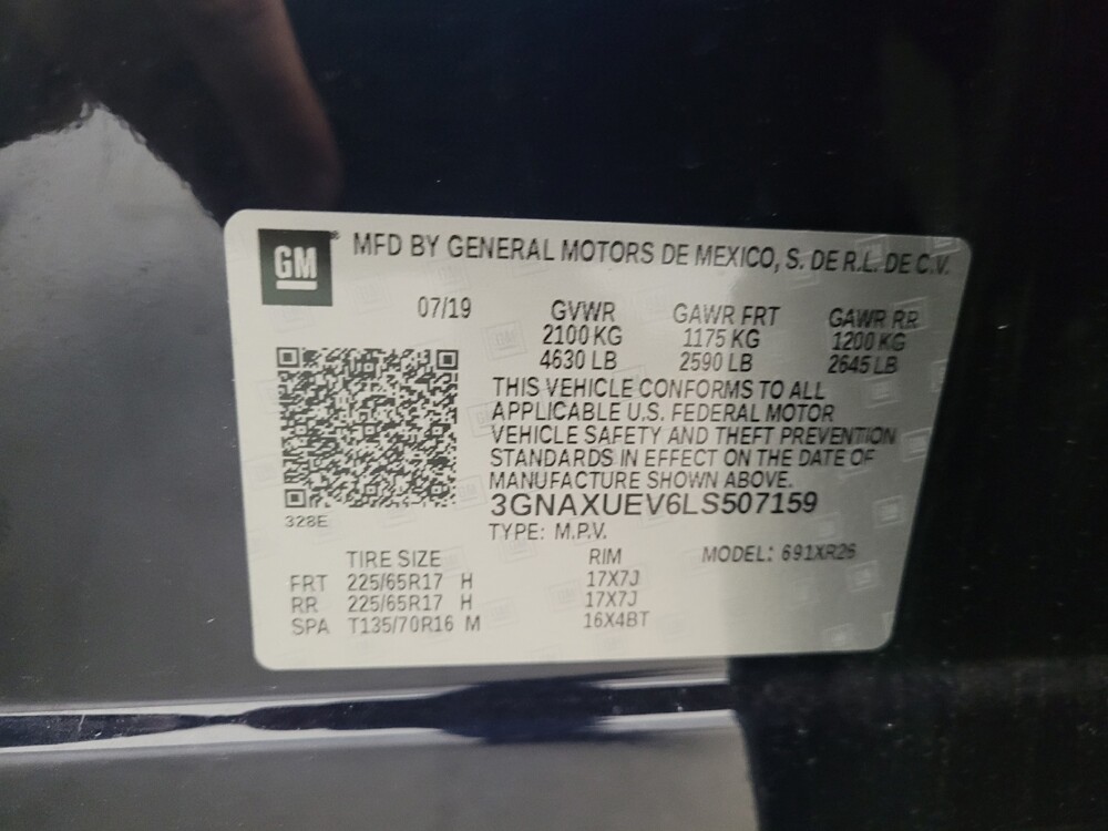 2020 Chevrolet Equinox in Madison, TN 37115 - 18113866 33