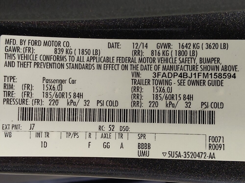 2015 Ford Fiesta in Houston, TX 77060 - 18113876 33