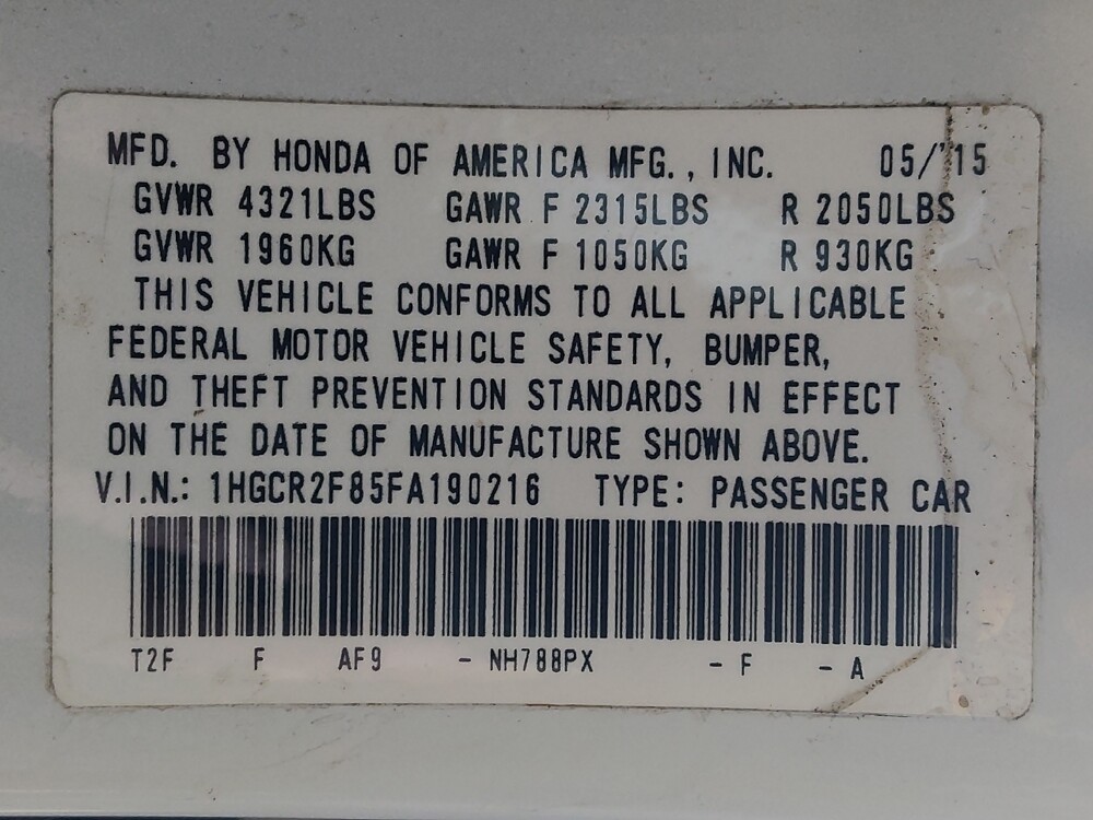 2015 Honda Accord in Metairie, LA 70006 - 18113883 33
