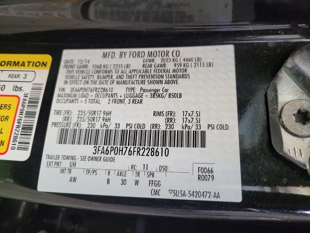 2015 Ford Fusion in Columbus, OH 43228 - 18113895 33