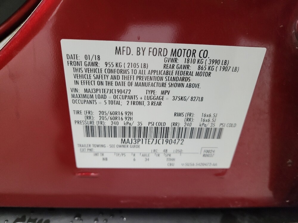 2018 Ford EcoSport in Columbus, OH 43228 - 18113896 33