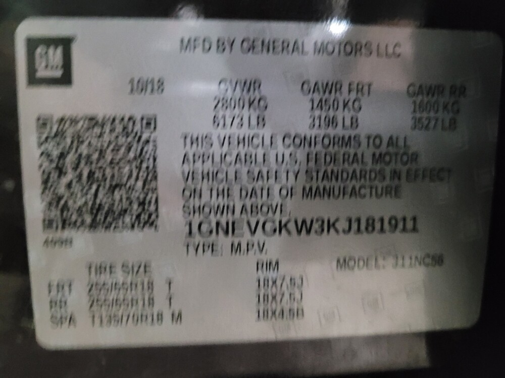 2019 Chevrolet Traverse in Woodbridge, VA 22191 - 18113923 33