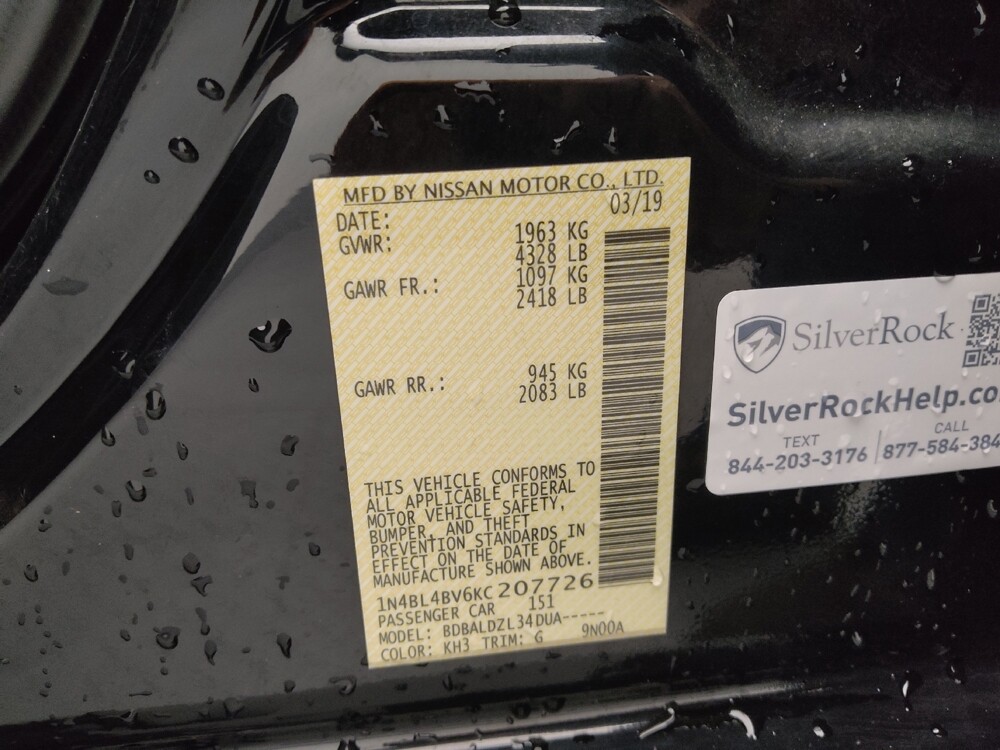 2019 Nissan Altima in Springfield, MO 65807 - 18113937 33