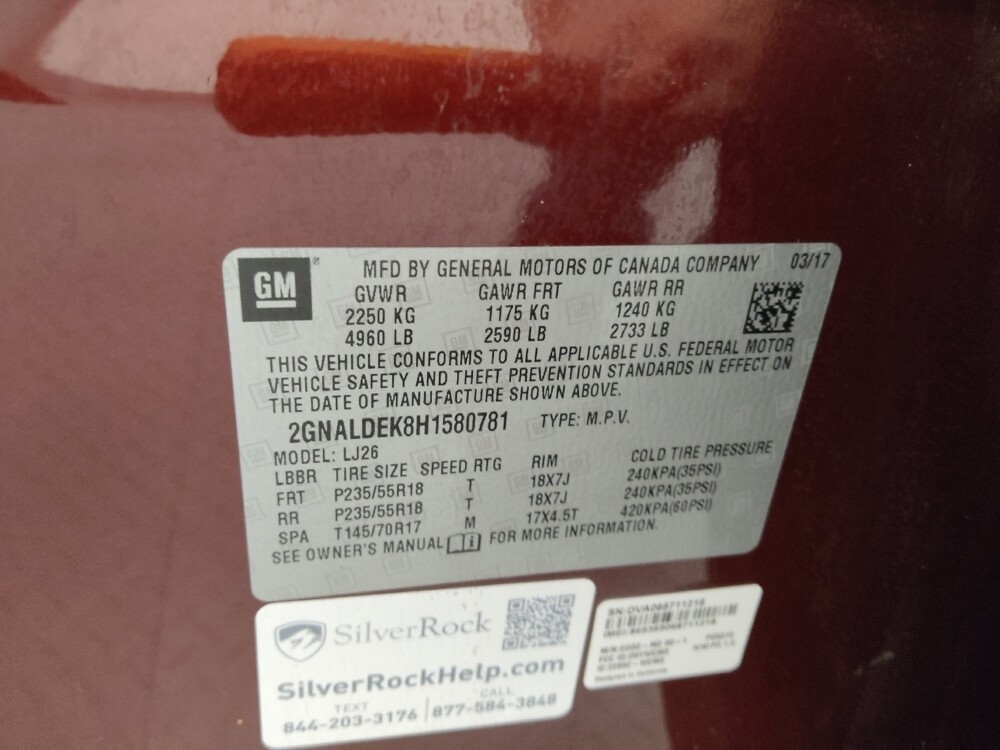 2017 Chevrolet Equinox in Independence, MO 64055 - 18113938 33