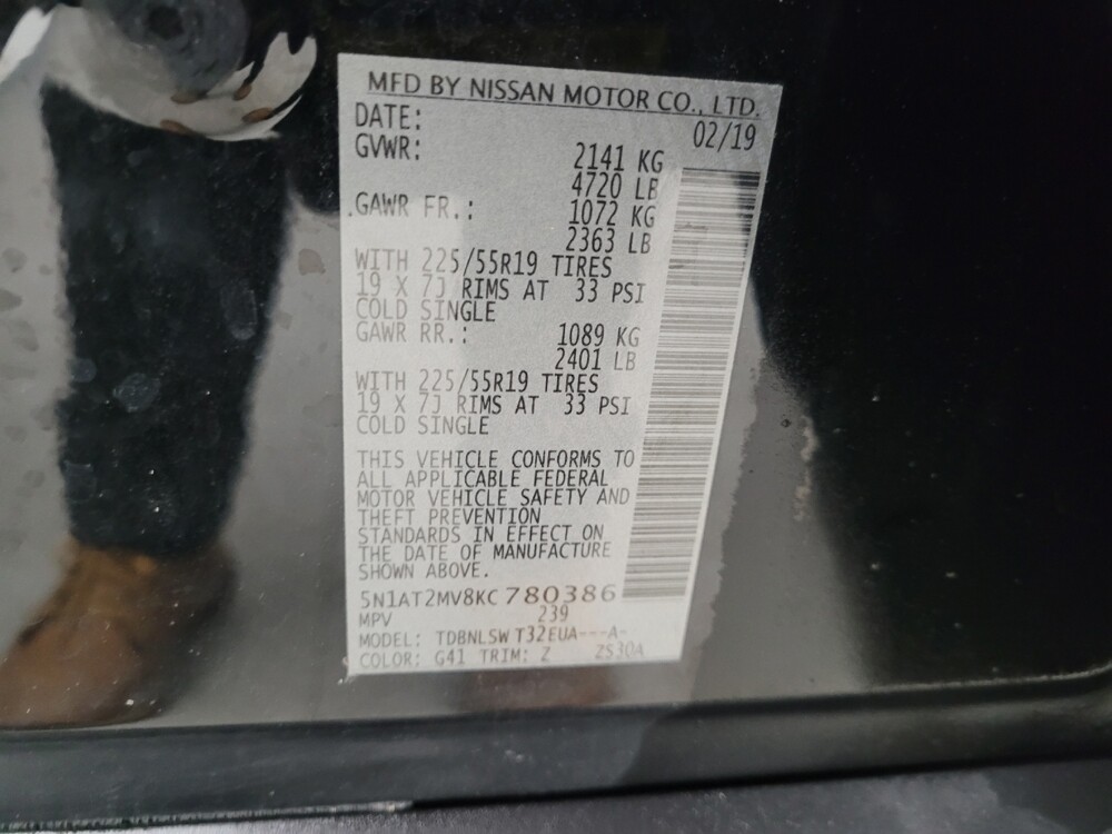 2019 Nissan Rogue in Eastpointe, MI 48021 - 18113949 33