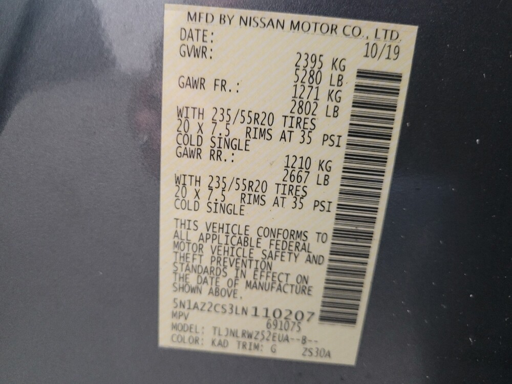 2020 Nissan Murano in Taylor, MI 48180 - 18113957 33