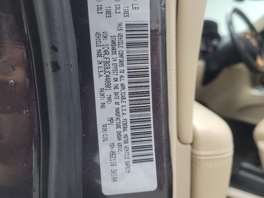 2018 Jeep Grand Cherokee in Indianapolis, IN 46219 - 18113970 33