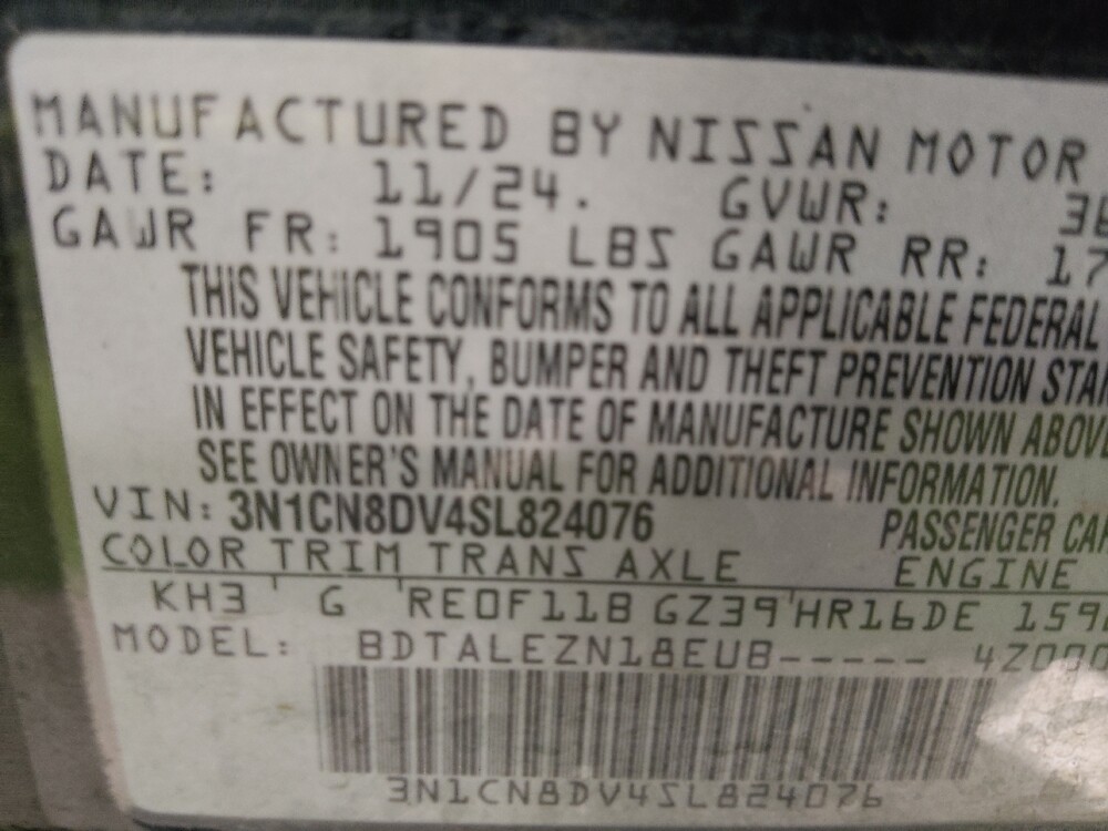 2025 Nissan Versa in Birmingham, AL 35215 - 18113977 33