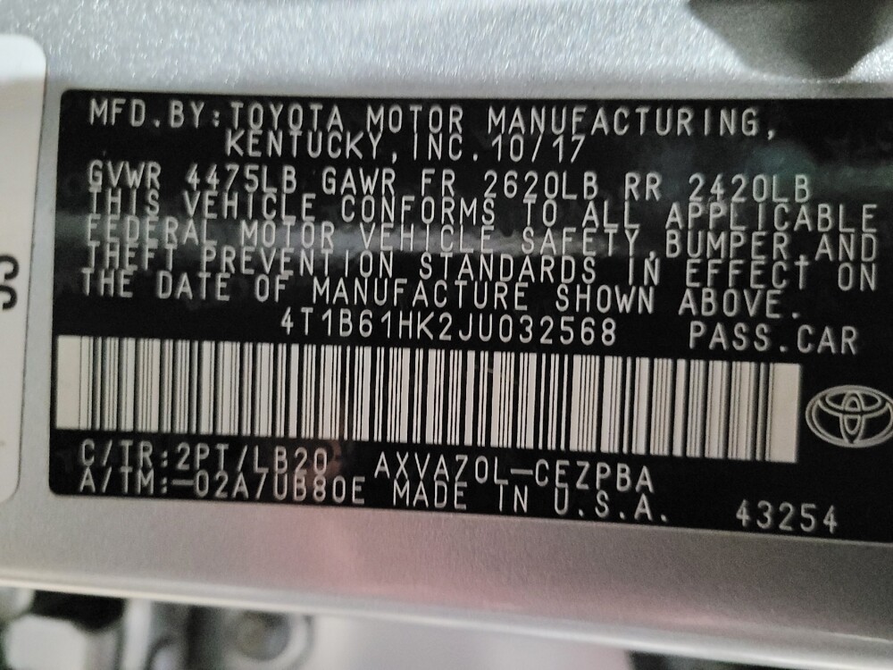 2018 Toyota Camry in Pittsburgh, PA 15237 - 18113990 33