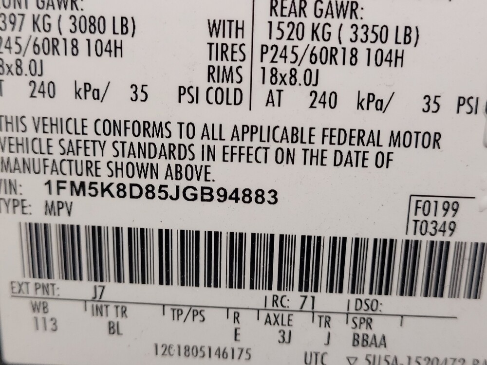 2018 Ford Explorer in Greenville, NC 27834 - 18114014 33