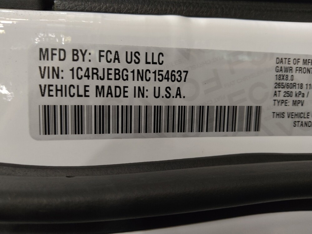 2022 Jeep Grand Cherokee in Orlando, FL 32808 - 18114028 33