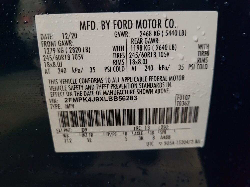 2020 Ford Edge in Glen Burnie, MD 21061 - 18114050 33