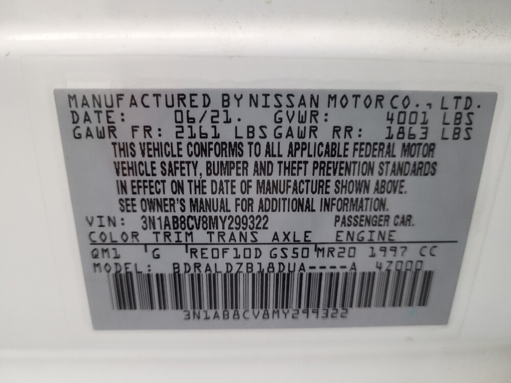 2021 Nissan Sentra in Downey, CA 90241 - 18114058 33