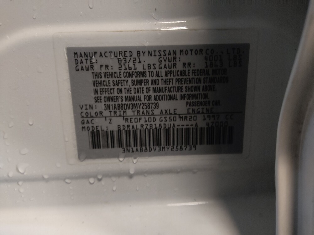 2021 Nissan Sentra in Charlotte, NC 28213 - 18114074 33