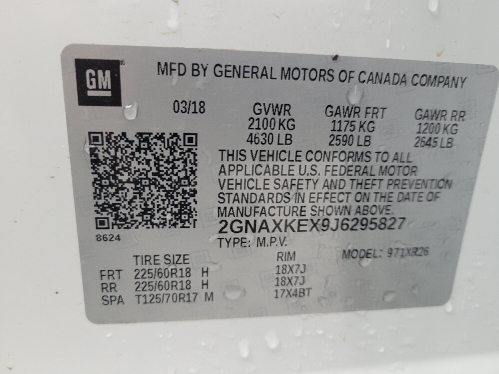 2018 Chevrolet Equinox in Madison, TN 37115 - 18114084 33