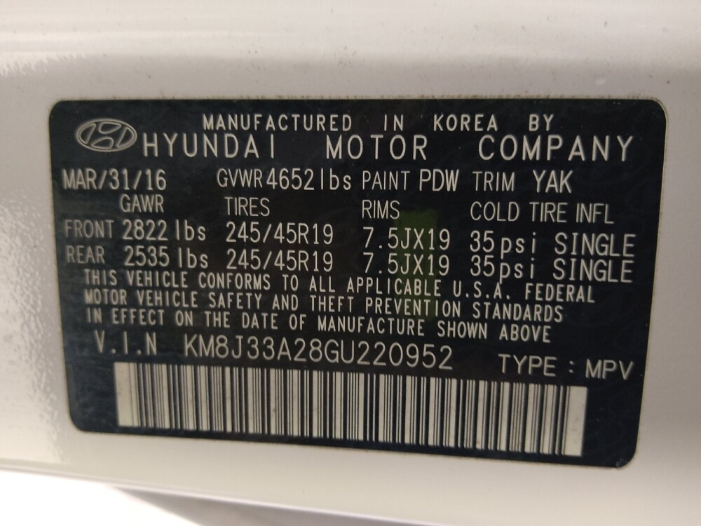 2016 Hyundai Tucson in Clearwater, FL 33764 - 18114109 33