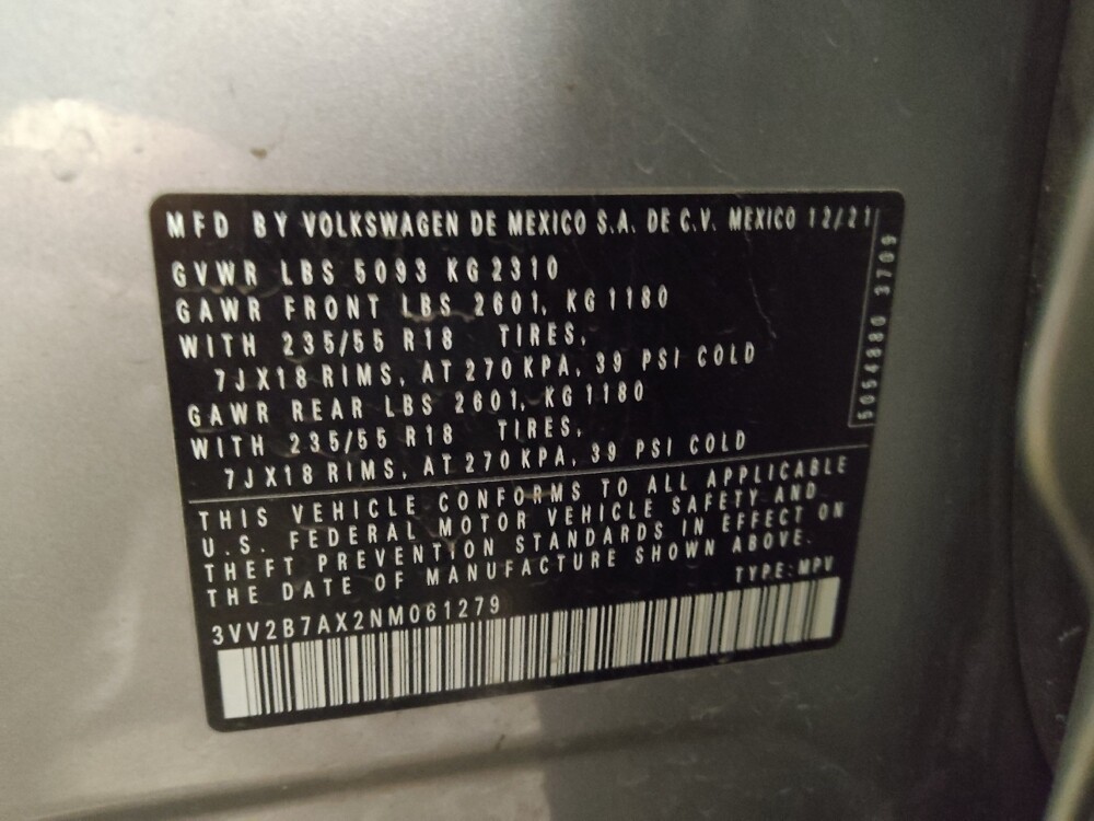 2022 Volkswagen Tiguan in Lewisville, TX 75067 - 18114114 33