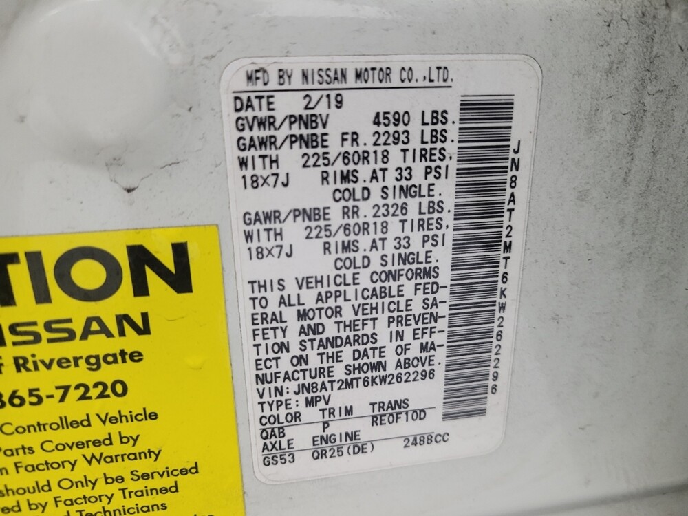 2019 Nissan Rogue in Madison, TN 37115 - 18114129 33