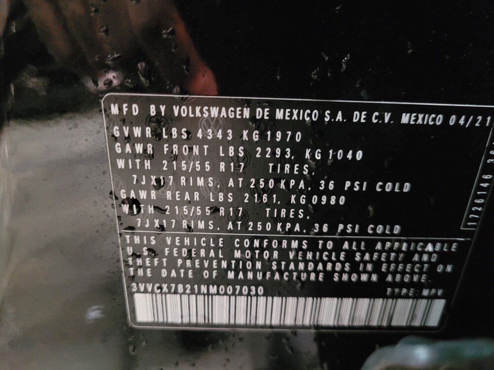 2022 Volkswagen Taos in Owings Mills, MD 21117 - 18114161 33