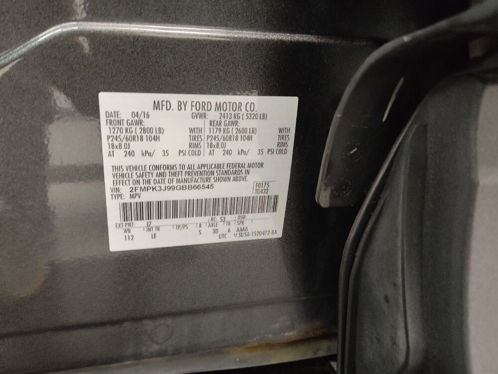 2016 Ford Edge in St. Louis, MO 63125 - 18114166 33