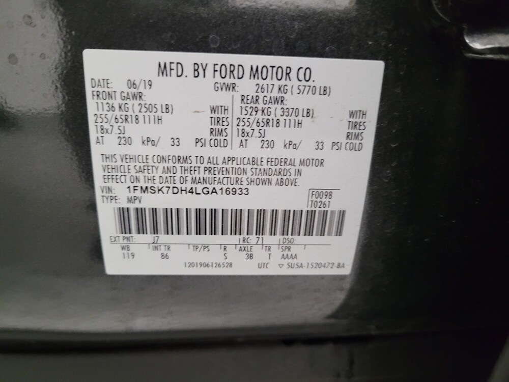 2020 Ford Explorer in Riverside, CA 92504 - 18114175 33