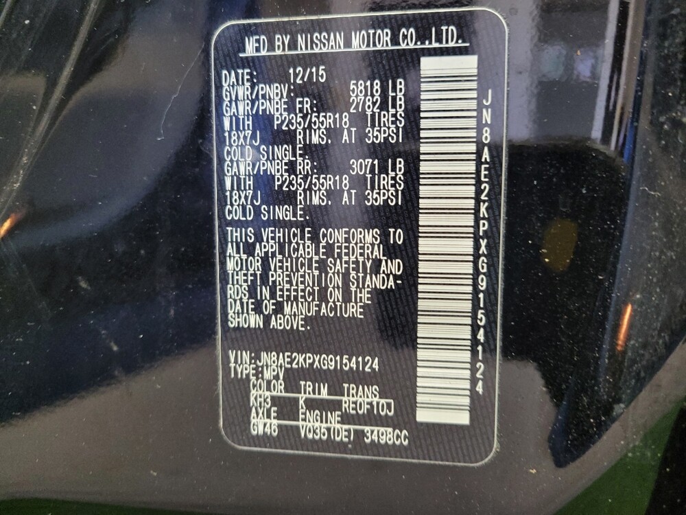 2016 Nissan Quest in Toledo, OH 43617 - 18114194 33