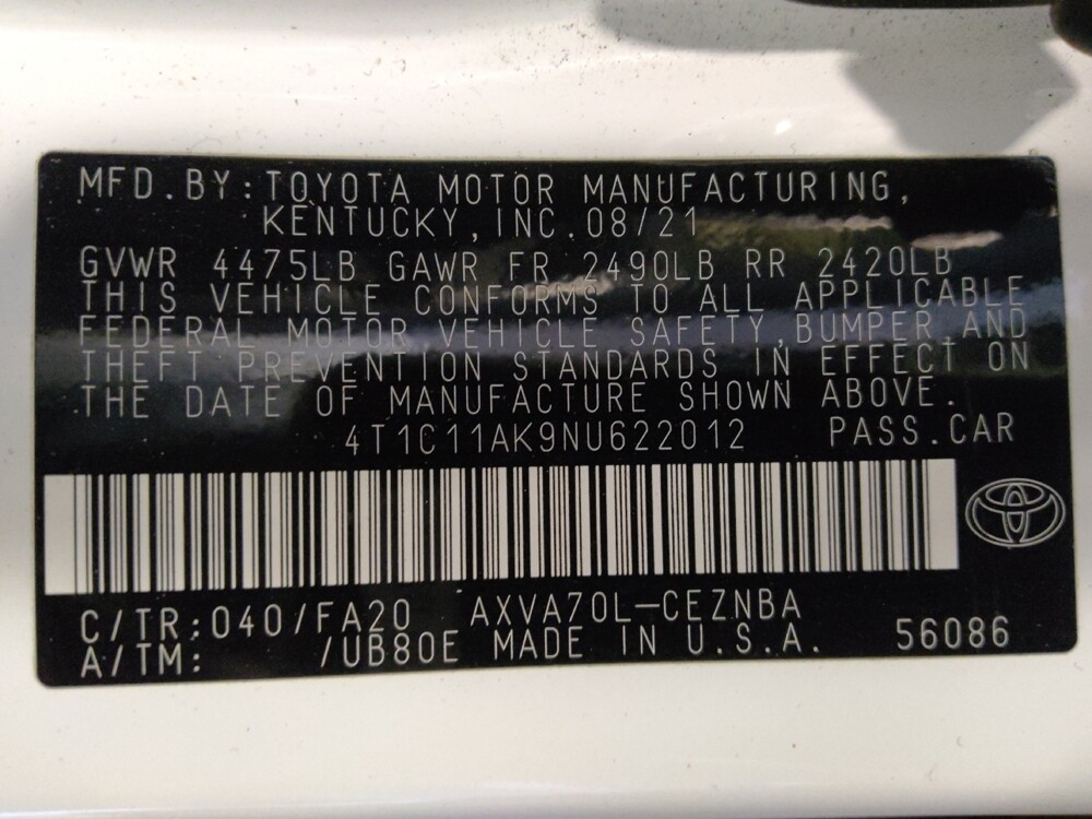 2022 Toyota Camry in Phoenix, AZ 85015 - 18114197 33