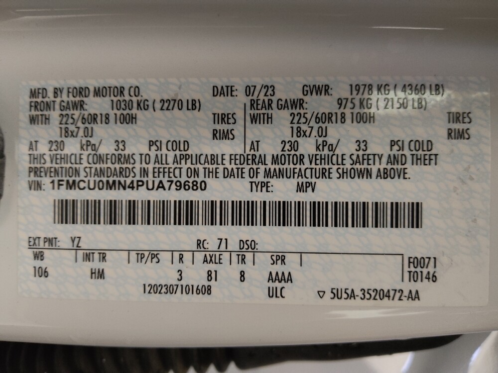 2023 Ford Escape in Houston, TX 77074 - 18114220 33