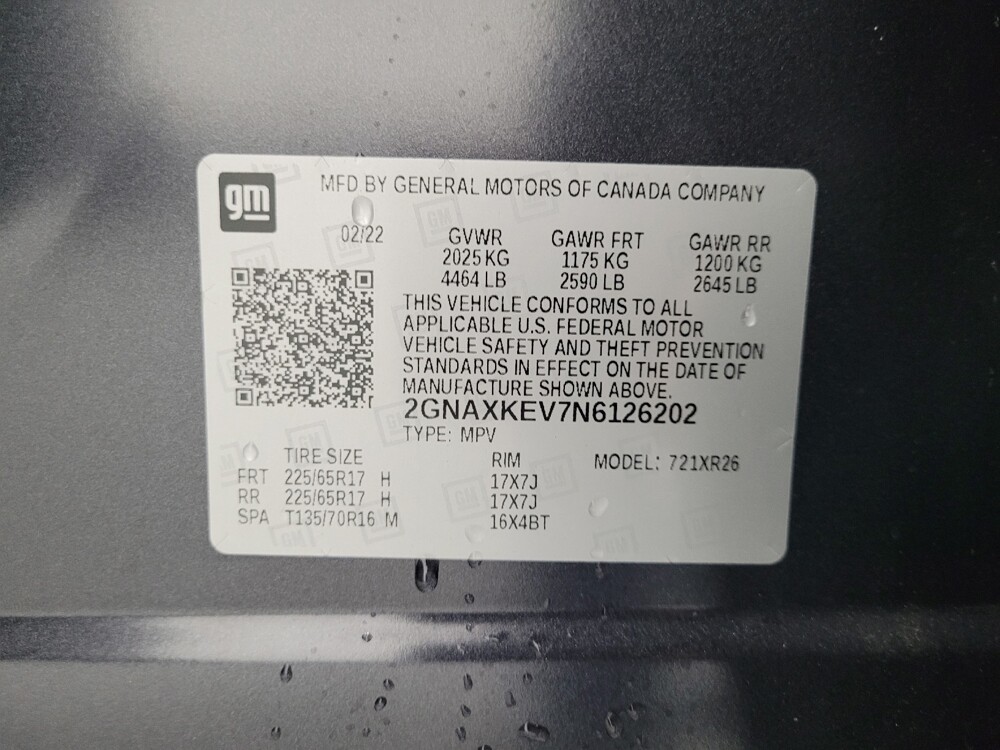 2022 Chevrolet Equinox in Las Vegas, NV 89104 - 18114233 33