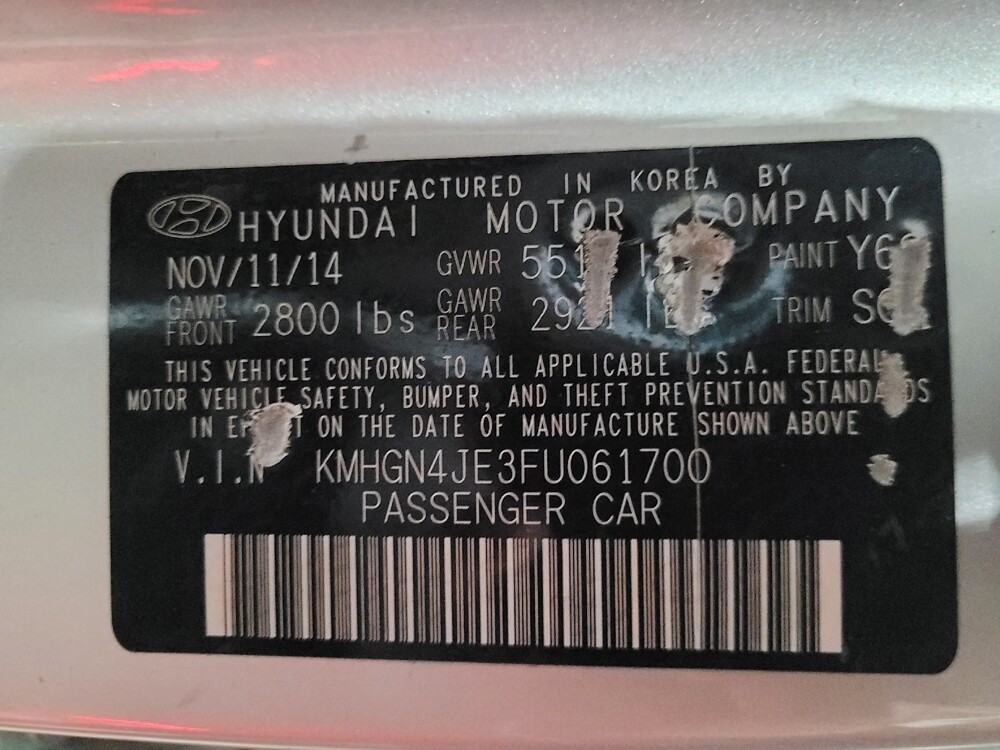 2015 Hyundai Genesis in Owings Mills, MD 21117 - 18114238 33