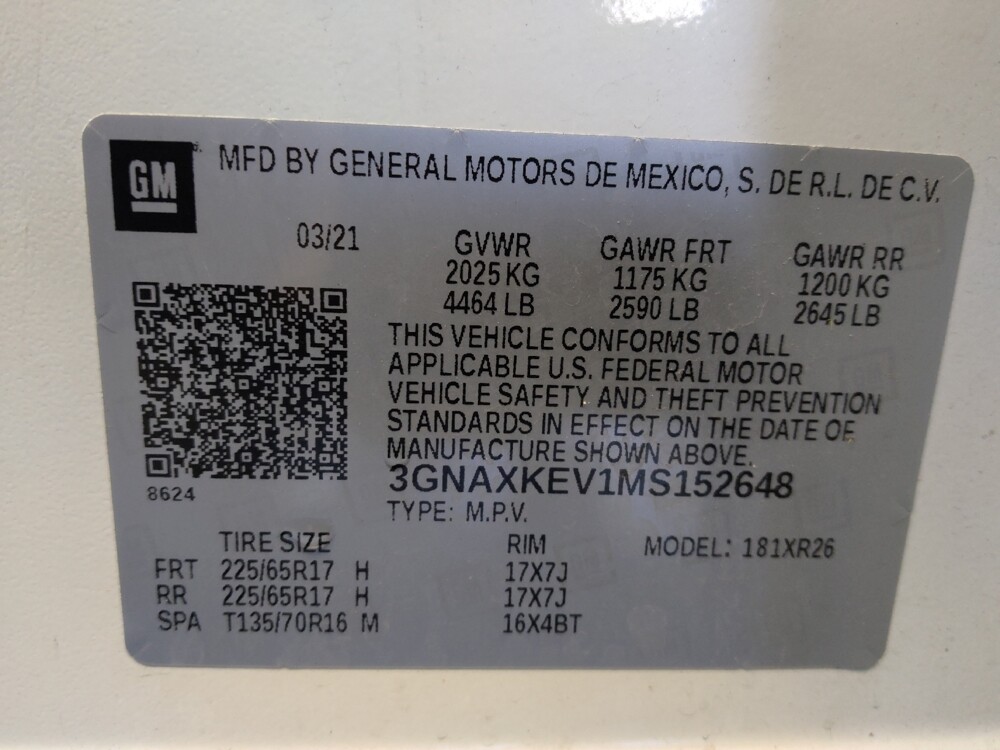 2021 Chevrolet Equinox in Phoenix, AZ 85015 - 18114318 33