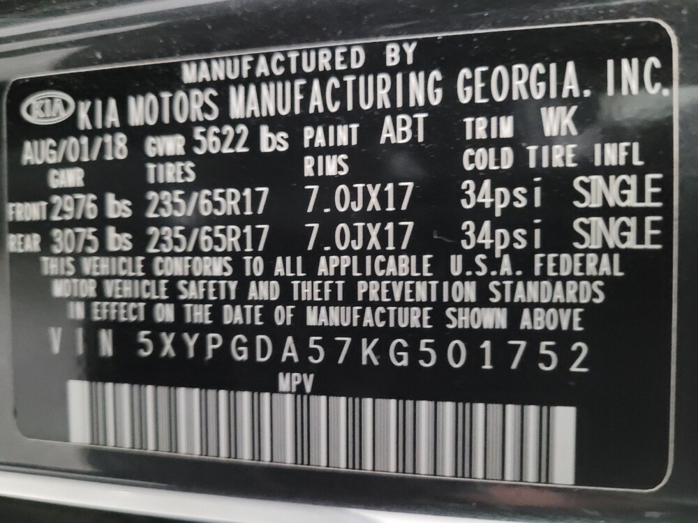 2019 Kia Sorento in Riverside, CA 92504 - 18114431 33