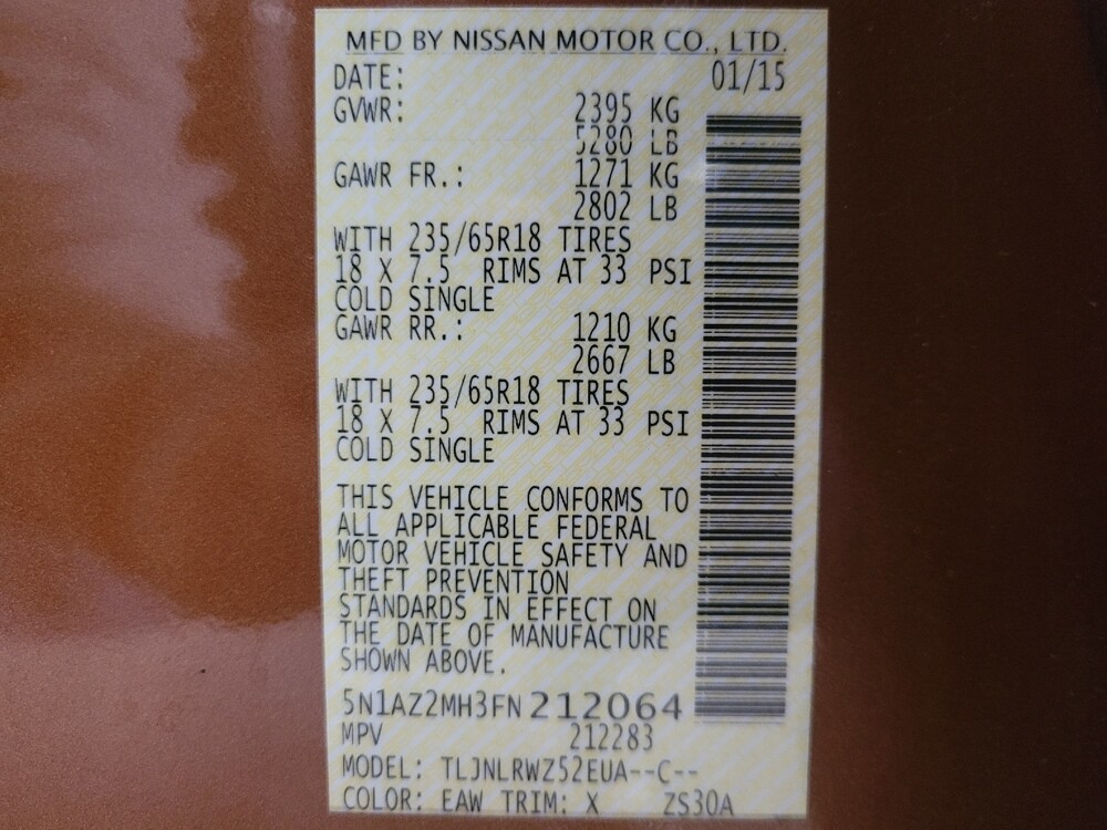 2015 Nissan Murano in Conyers, GA 30094 - 18114443 33