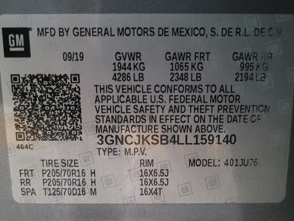 2020 Chevrolet Trax in Morrow, GA 30260 - 18114462 33