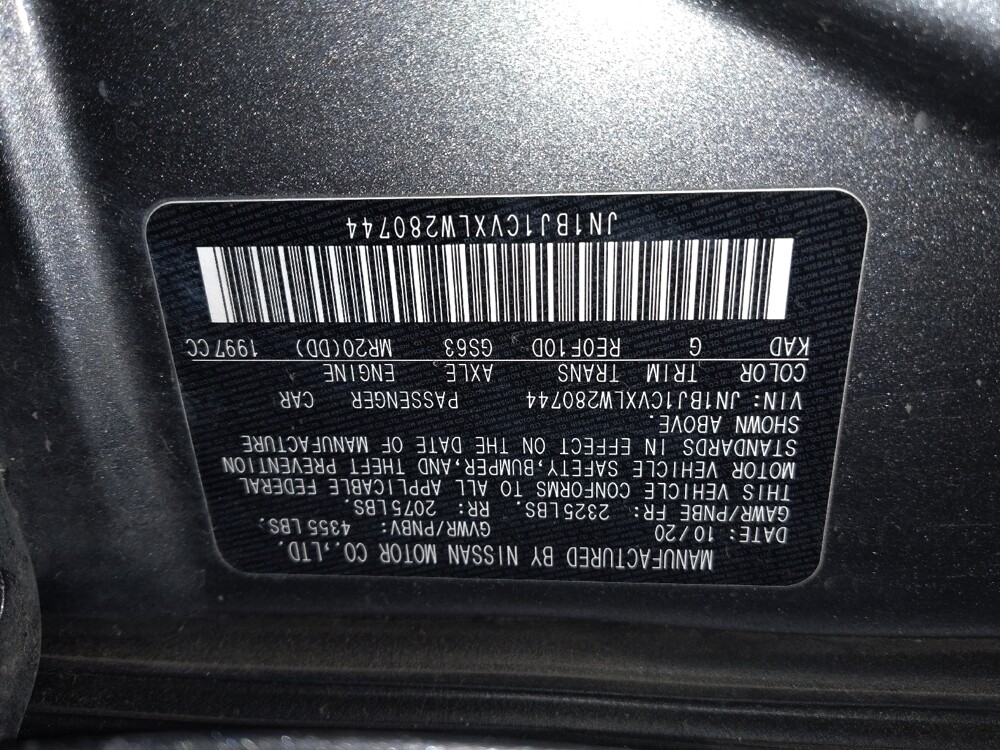 2020 Nissan Rogue Sport in Oklahoma City, OK 73139 - 18114469 33