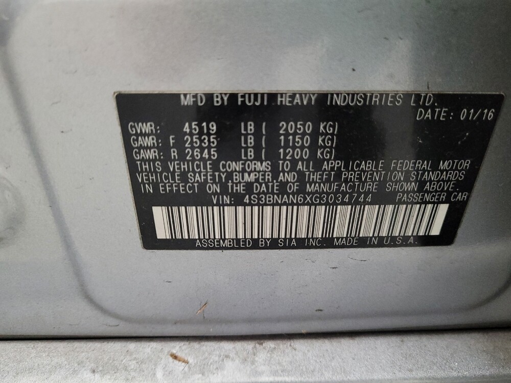 2016 Subaru Legacy in Sacramento, CA 95821 - 18114473 33