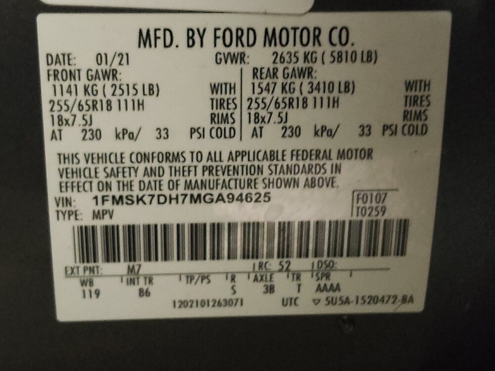 2021 Ford Explorer in Lewisville, TX 75067 - 18114483 33