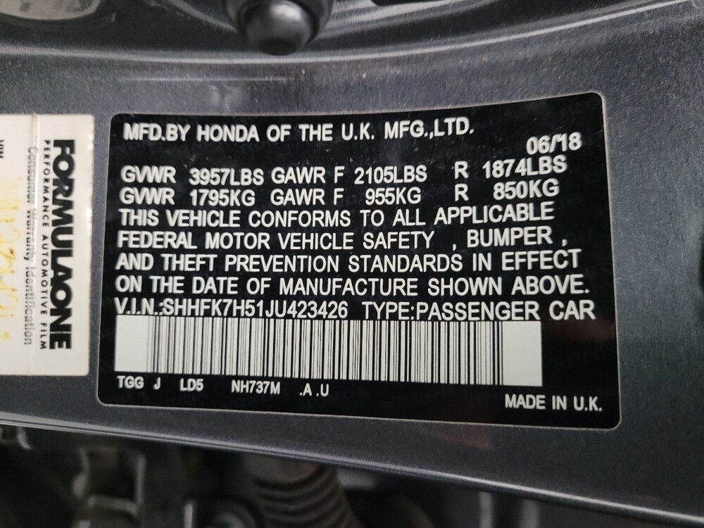 2018 Honda Civic in Phoenix, AZ 85022 - 18114494 33