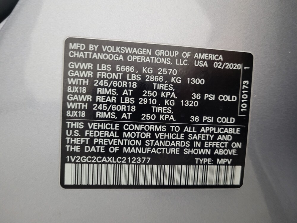 2020 Volkswagen Atlas in Las Vegas, NV 89102 - 18114506 33