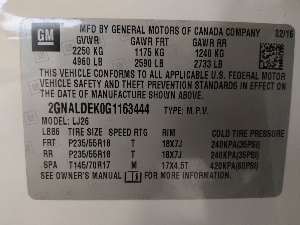 2016 Chevrolet Equinox in Sanford, FL 32773 - 18114518 33