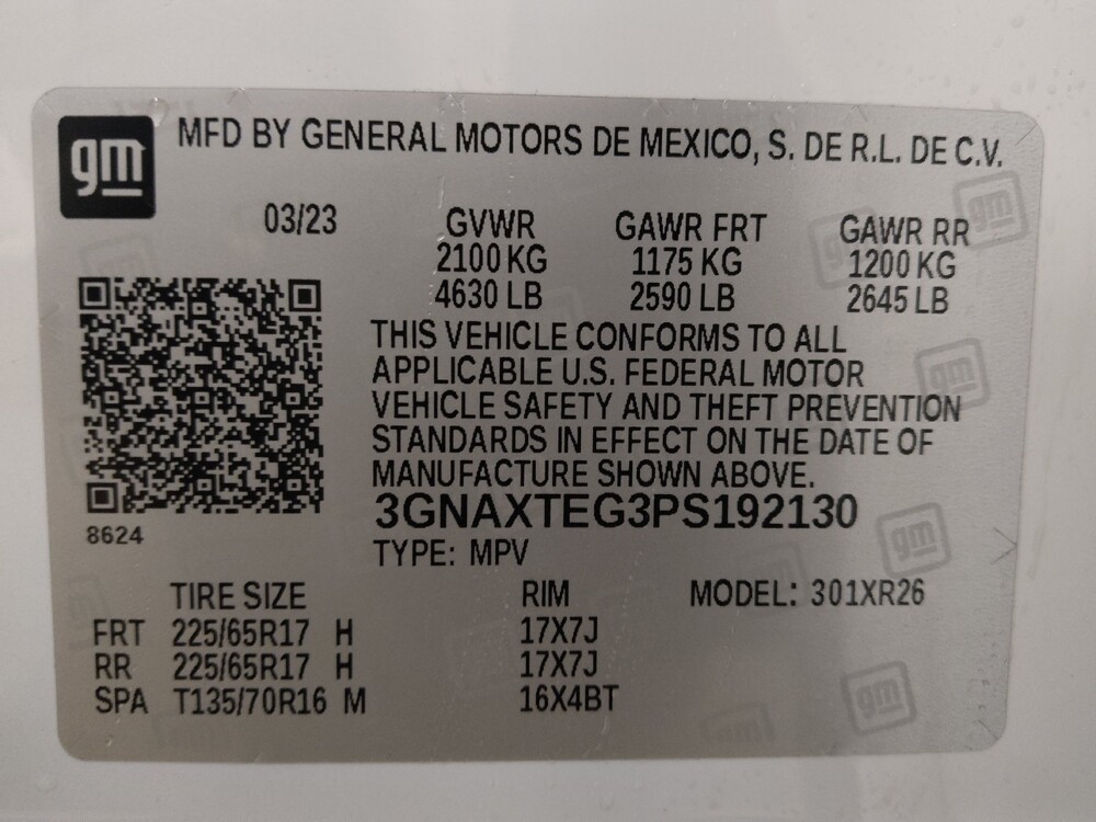 2023 Chevrolet Equinox in Mobile, AL 36606 - 18114524 33