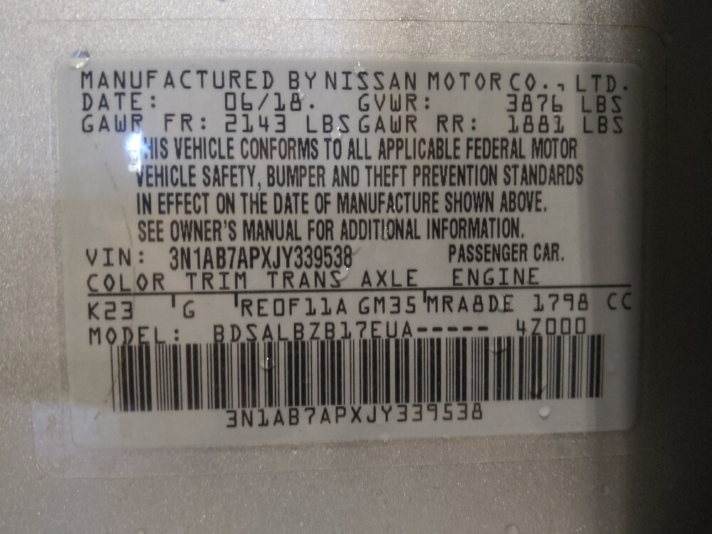 2018 Nissan Sentra in Orlando, FL 32808 - 18114525 33