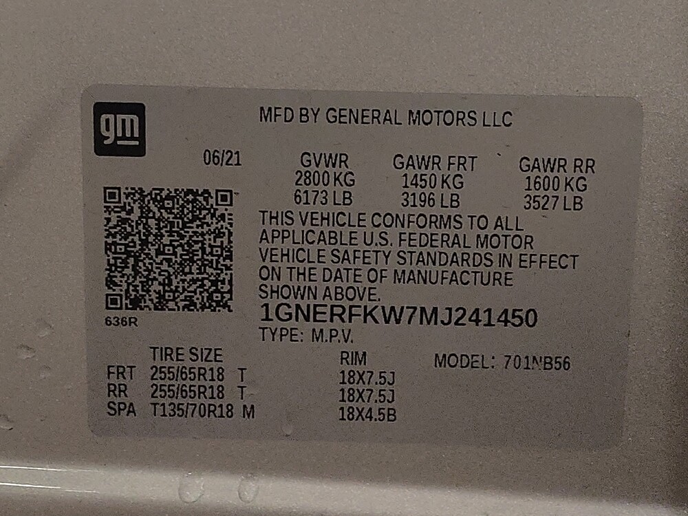 2021 Chevrolet Traverse in Kissimmee, FL 34744 - 18114531 33