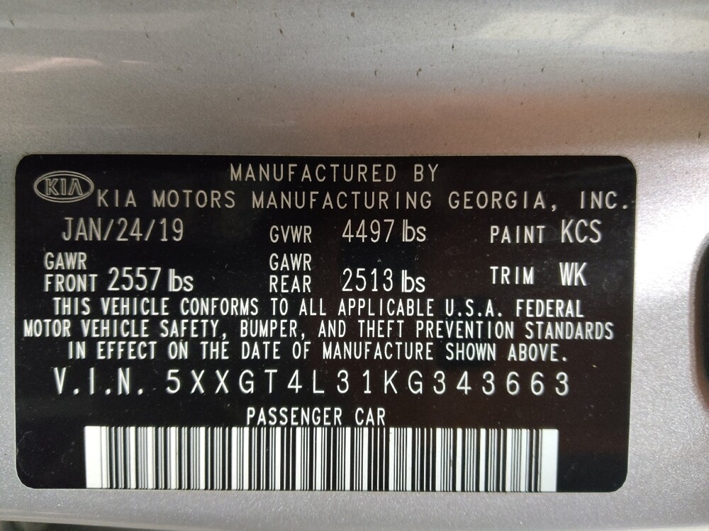 2019 Kia Optima in Greenville, SC 29607 - 18114544 33