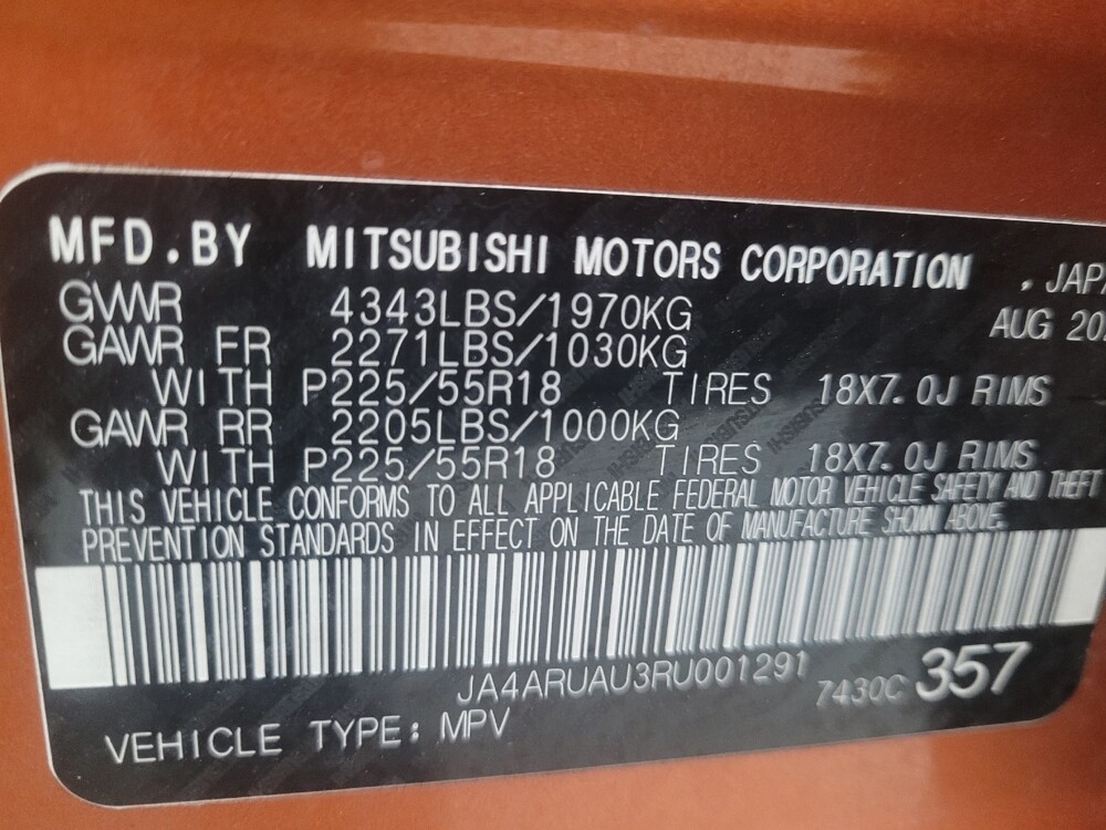 2024 Mitsubishi Outlander Sport in Madison, TN 37115 - 18114562 33